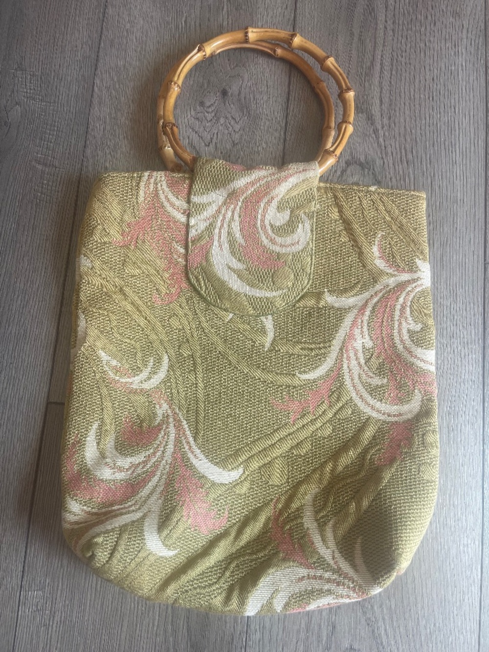 Vintage Inspired Tapestry Purse